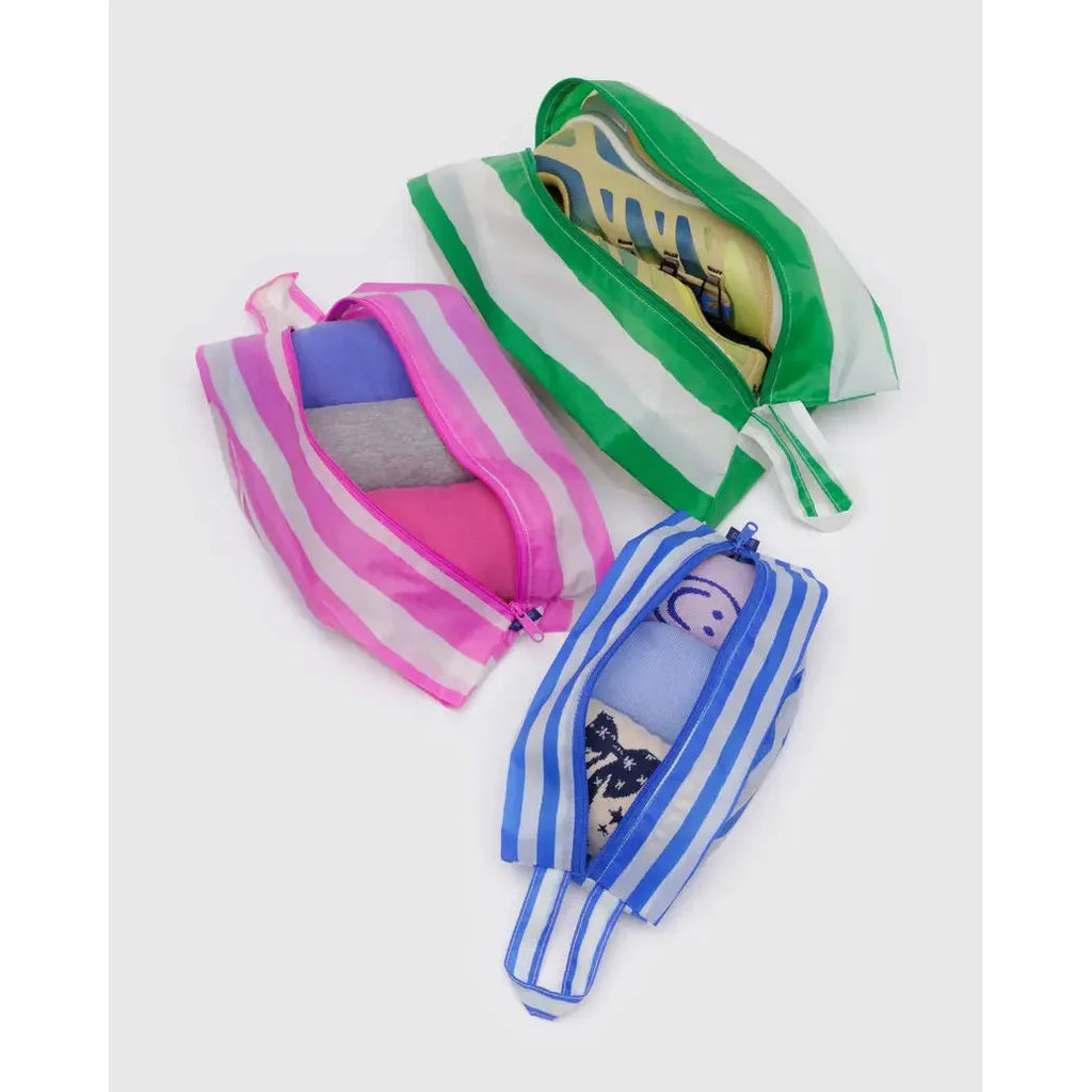 Baggu - 3D Zip Set of 3 - Painted Stripe | Scout & Co