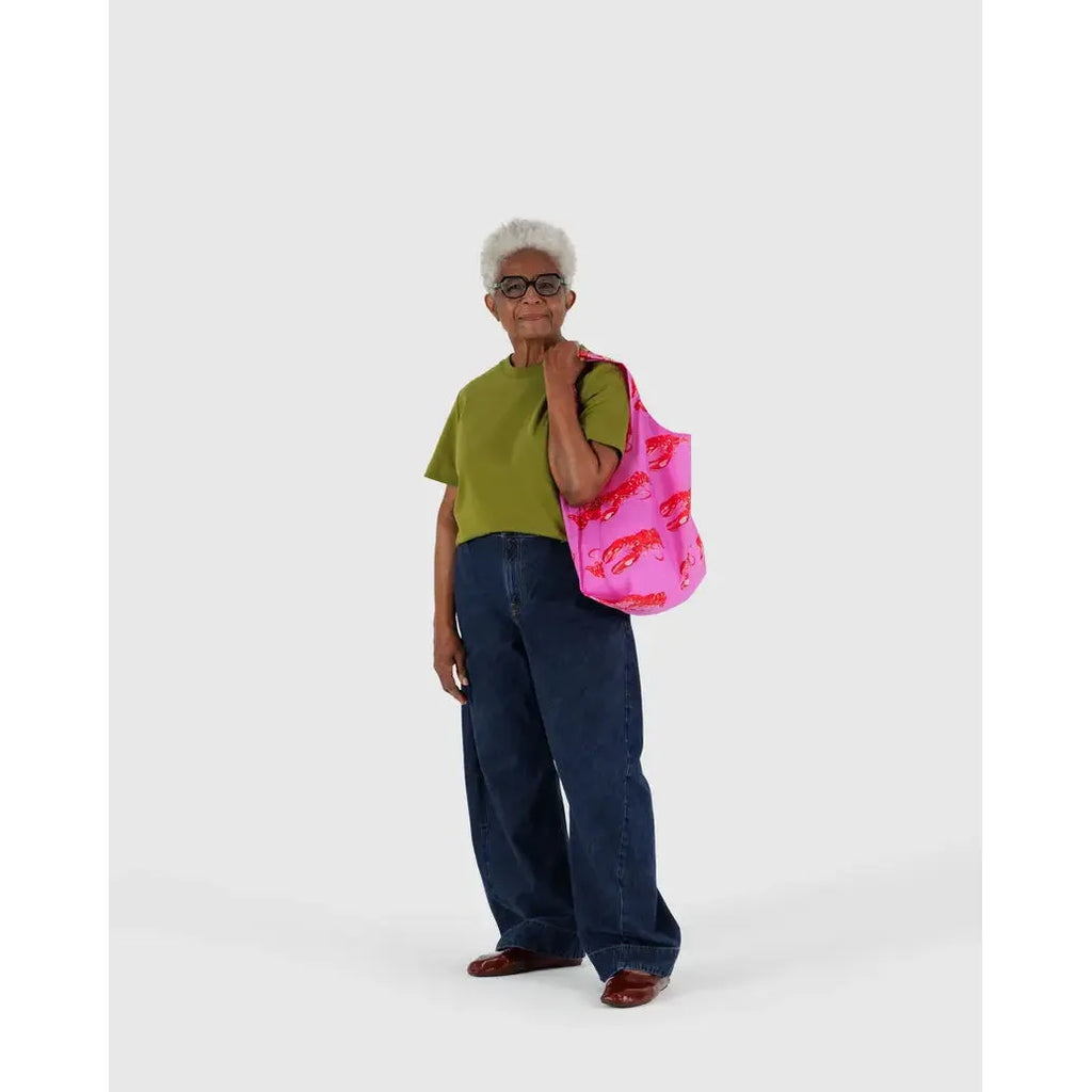 Baggu - Standard Baggu reusable bag - Pink Lobster | Scout & Co