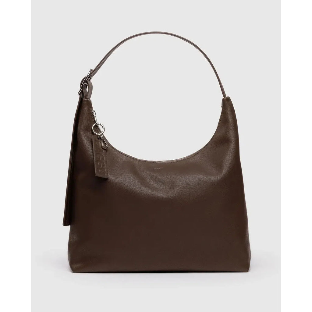 Baggu - Recycled Leather Shoulder bag - Brown | Scout & Co