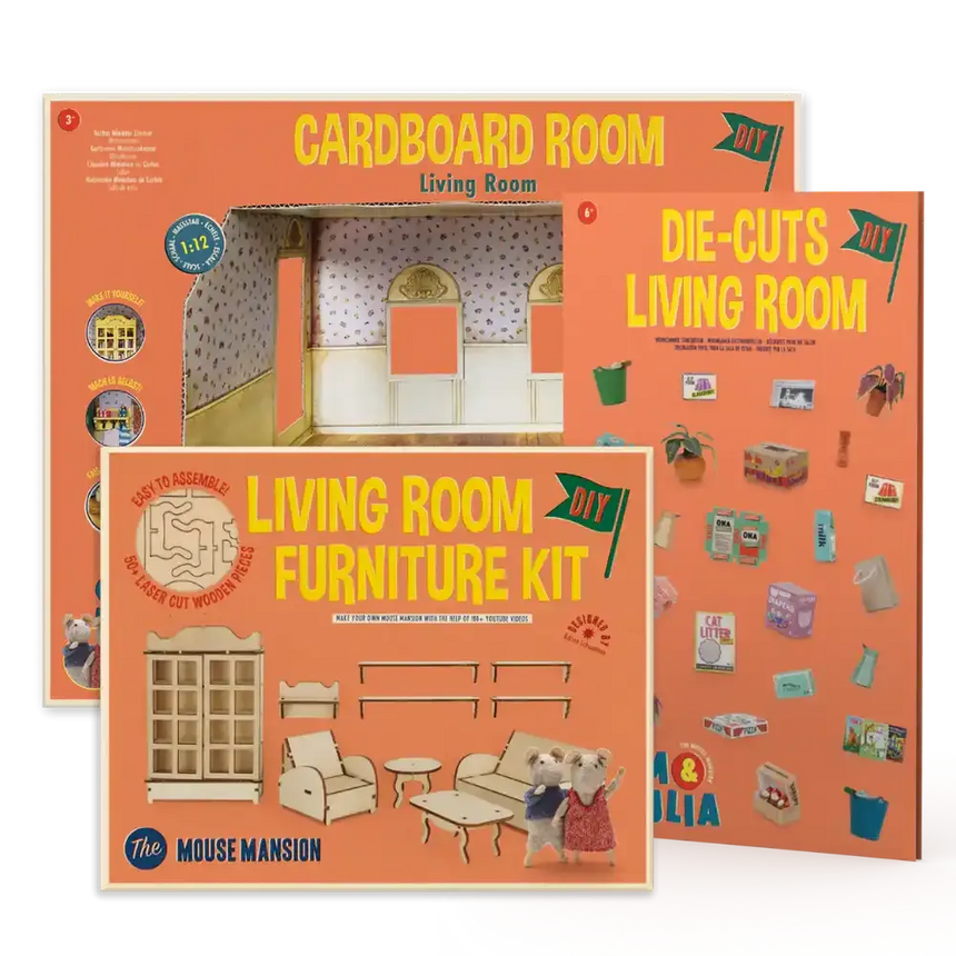 Sam & Julia: The Mouse Mansion - Living Room bundle set - save £4 | Scout & Co