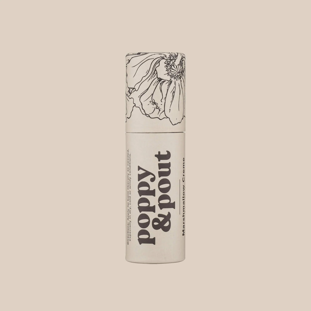 Poppy & Pout - Lip Balm - Marshmallow Creme | Scout & Co