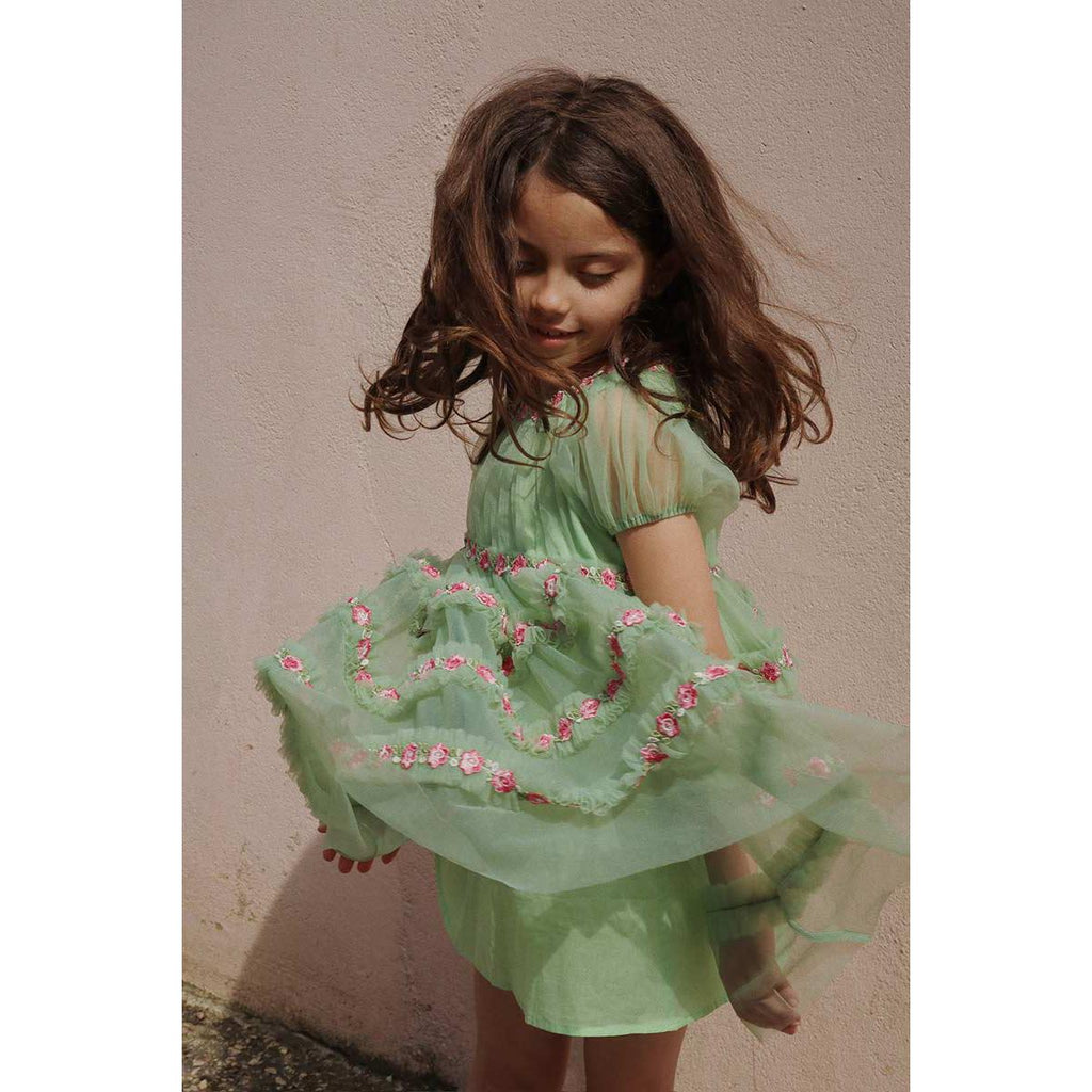 Konges Sløjd - Joelle dress - green | Scout & Co