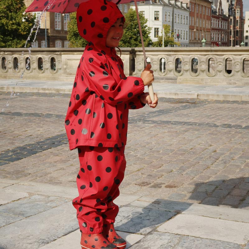 Konges Sløjd - Cinelle rain set - Lady Dot | Scout & Co