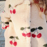 Konges Sløjd - Fuzzie coat - Ma Grande Cerise | Scout & Co