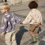 Konges Sløjd - Jody teddy jacket - Dino Mist | Scout & Co