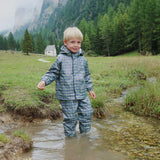 Konges Sløjd - Rainy Palme rain set - Laurel Blue Check | Scout & Co