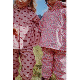 Konges Sløjd - Rainy Palme girl rain set - Amour Pink | Scout & Co