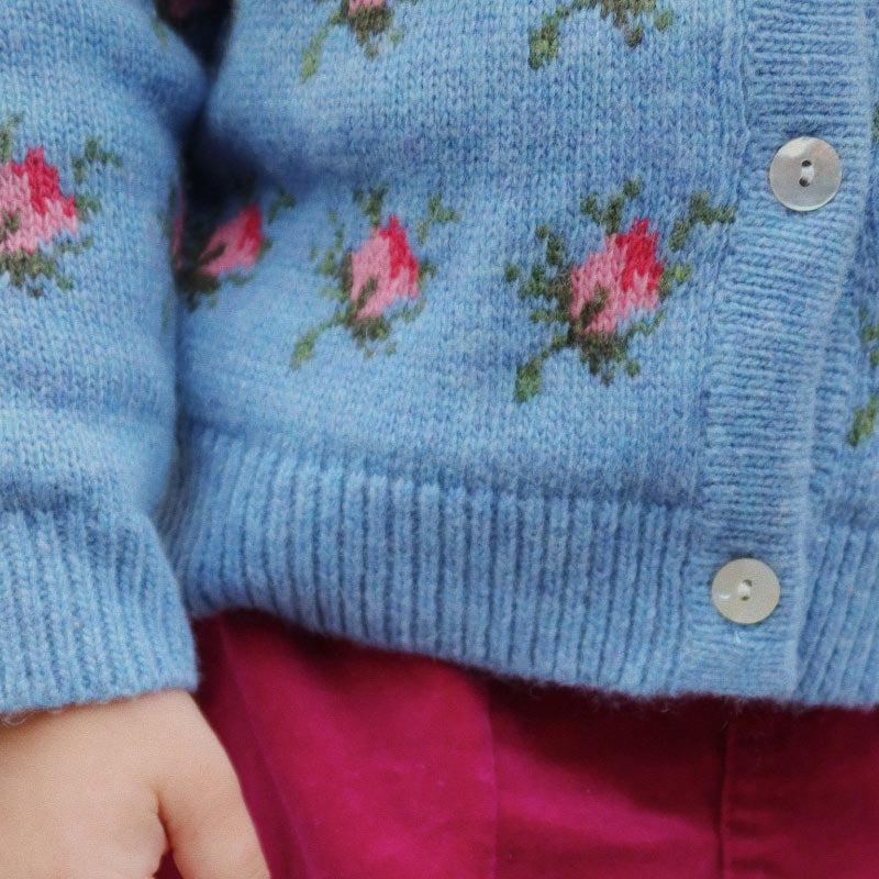 Konges Sløjd - Belou knit cardigan - Rosie Shades | Scout & Co