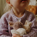 Konges Sløjd - Bunny Love soft toy - set of 3 rabbits | Scout & Co