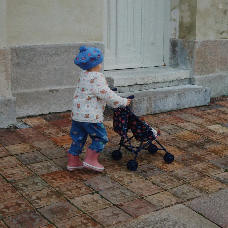 Konges Sløjd - Doll stroller - Fleur Rosier | Scout & Co
