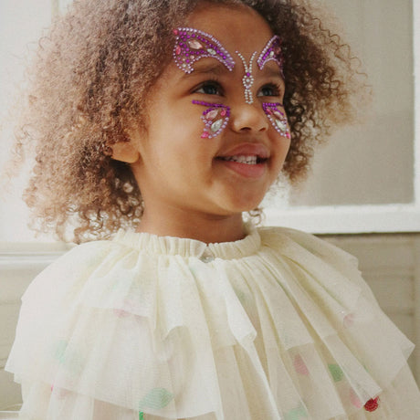 Konges Sløjd - Butterfly face jewels - Lemonade | Scout & Co