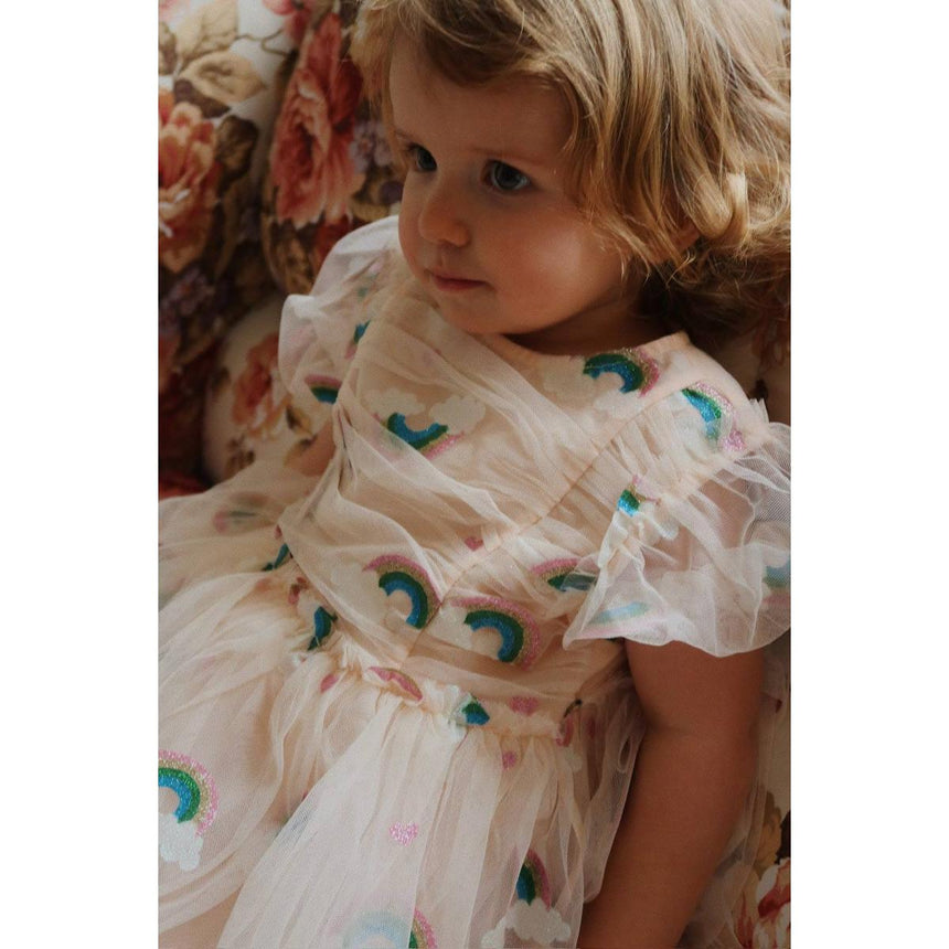 Konges Sløjd - Tullie dress - Rainbow Glitter | Scout & Co