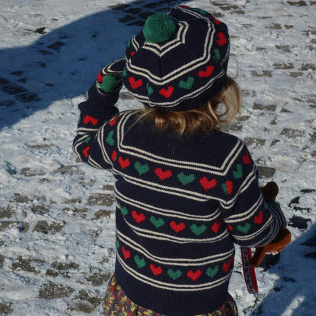 Konges Sløjd - Belou knit cardigan - Heart | Scout & Co
