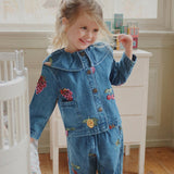 Konges Sløjd - Magot sequin denim shirt - Vitamins | Scout & Co