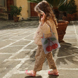 Konges Sløjd - Perla beaded bag - Cherry Blue | Scout & Co