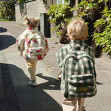 Konges Sløjd - Jody teddy jacket - Green Check | Scout & Co