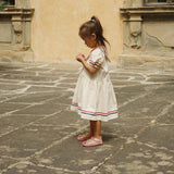 Konges Sløjd - Allie sailor dress - Eggnog | Scout & Co