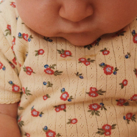 Konges Sløjd - Minnie baby bodysuit - Carmona | Scout & Co