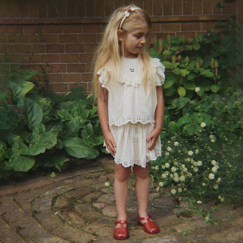 Konges Sløjd - Posey skirt - Antique white | Scout & Co