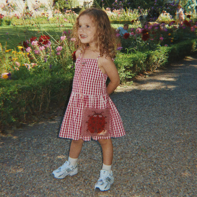Konges Sløjd - Isotta dress - Raspberry Check | Scout & Co