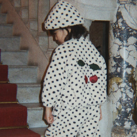 Konges Sløjd - Jody embroidery teddy jacket - Dot Lumiere | Scout & Co