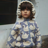 Konges Sløjd - Jody teddy jacket - Swan | Scout & Co