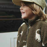 Konges Sløjd - Jody teddy jacket - Dino Silhouette | Scout & Co