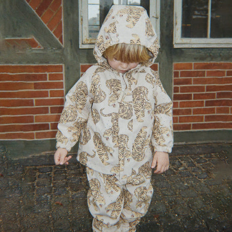 Konges Sløjd - Rainy Palme rain set - Panthera Beige | Scout & Co