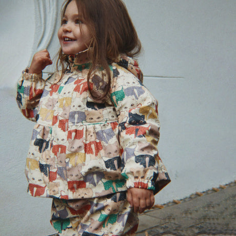 Konges Sløjd - Rainy Palme girl rain set - Like Cats & Dogs | Scout & Co