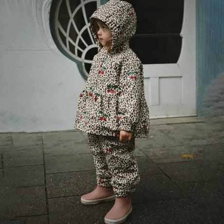 Konges Sløjd - Rainy Palme girl rain set - Leo Cerise | Scout & Co