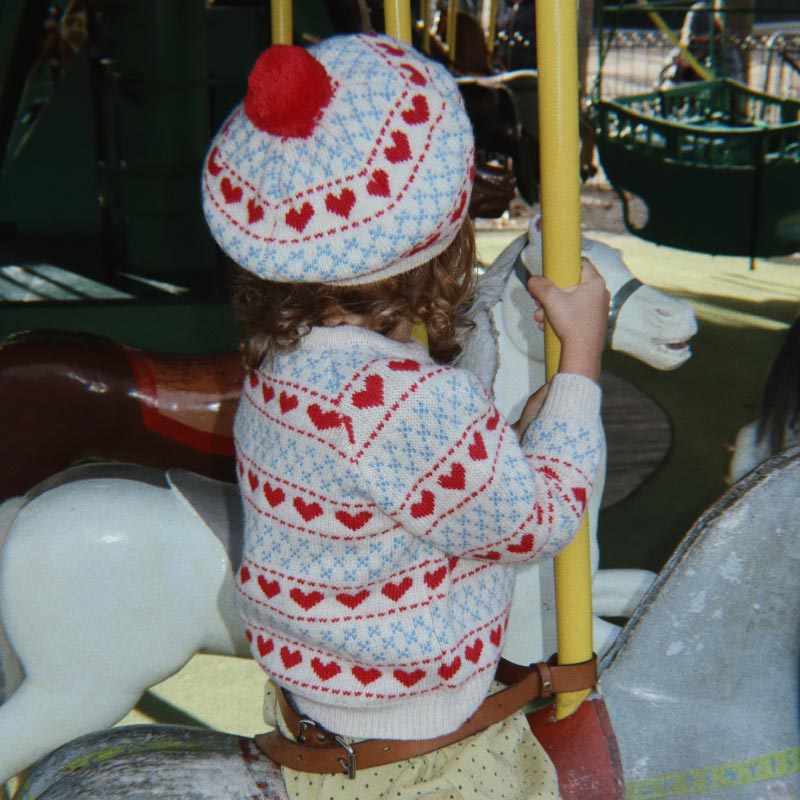 Konges Sløjd - Belou knit cardigan - Heart