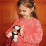 Konges Sløjd - Pet kitty cat soft toy - black beauty