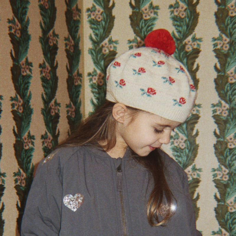 Konges Sløjd - Belou knit beret - Rose