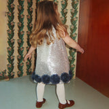 Konges Sløjd - Tindra rose dress - Silver