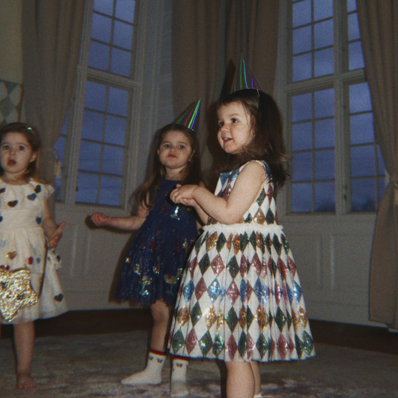 Konges Sløjd - Yvonne Harlekin sequin dress