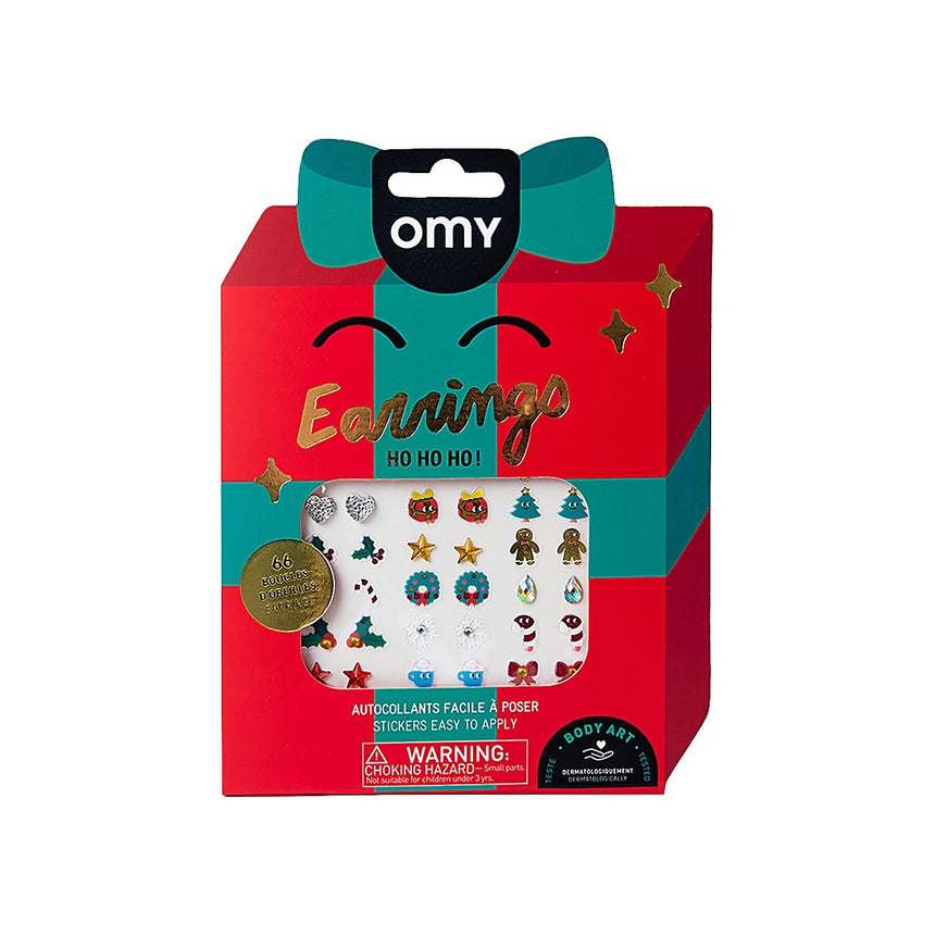 OMY - Stick-on earrings - Christmas | Scout & Co