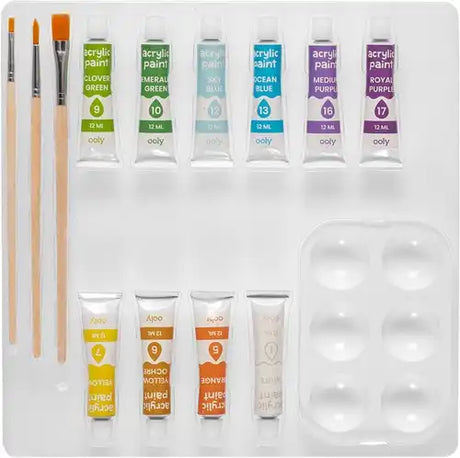 Ooly - Colorific Paint By Numbers Canvas Kit - Fantastic Dragon | Scout & Co