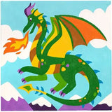 Ooly - Colorific Paint By Numbers Canvas Kit - Fantastic Dragon | Scout & Co