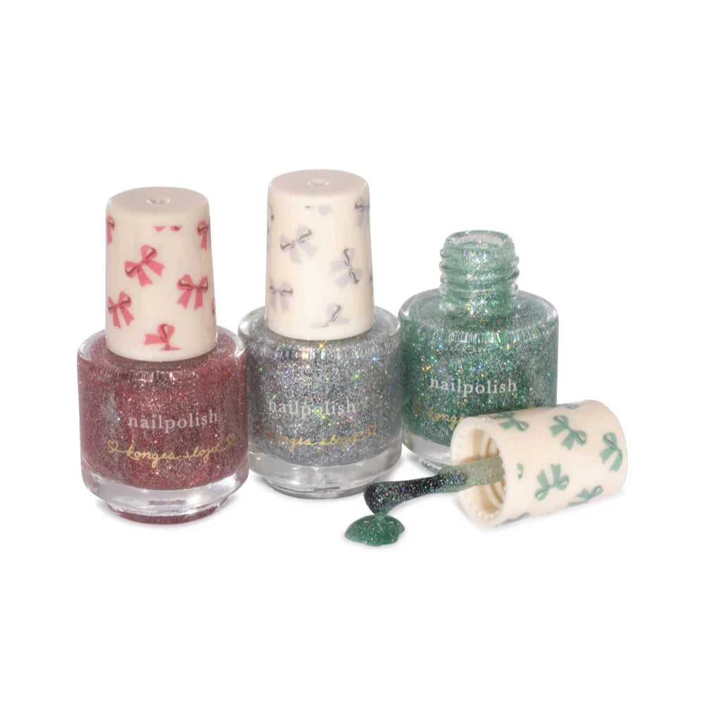 Konges Sløjd - Twinkle peel-off nail polish - 3 colours | Scout & Co