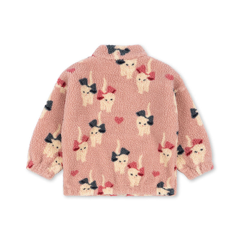 Konges Sløjd - Jody teddy jacket - Bow Kitty | Scout & Co