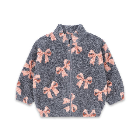 Konges Sløjd - Jody teddy jacket - Bella Blue Bow | Scout & Co