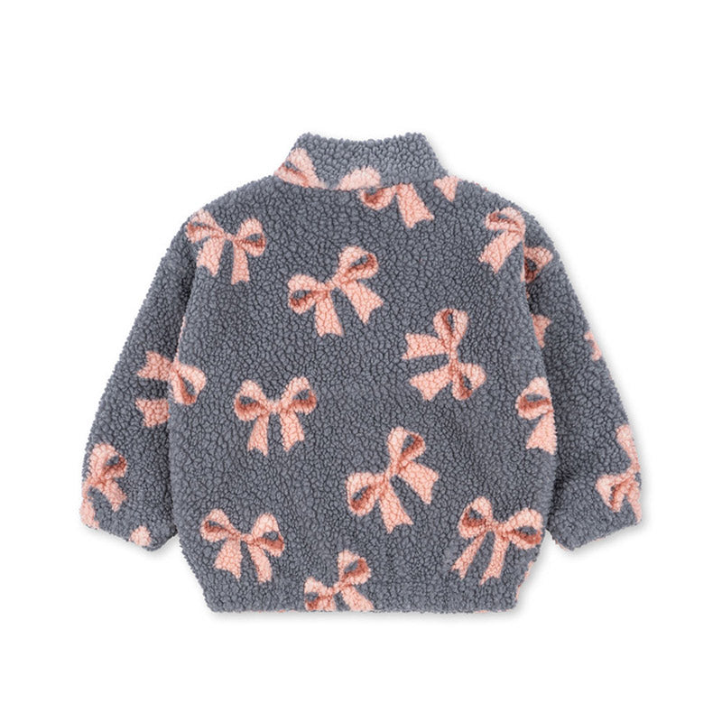 Konges Sløjd - Jody teddy jacket - Bella Blue Bow | Scout & Co