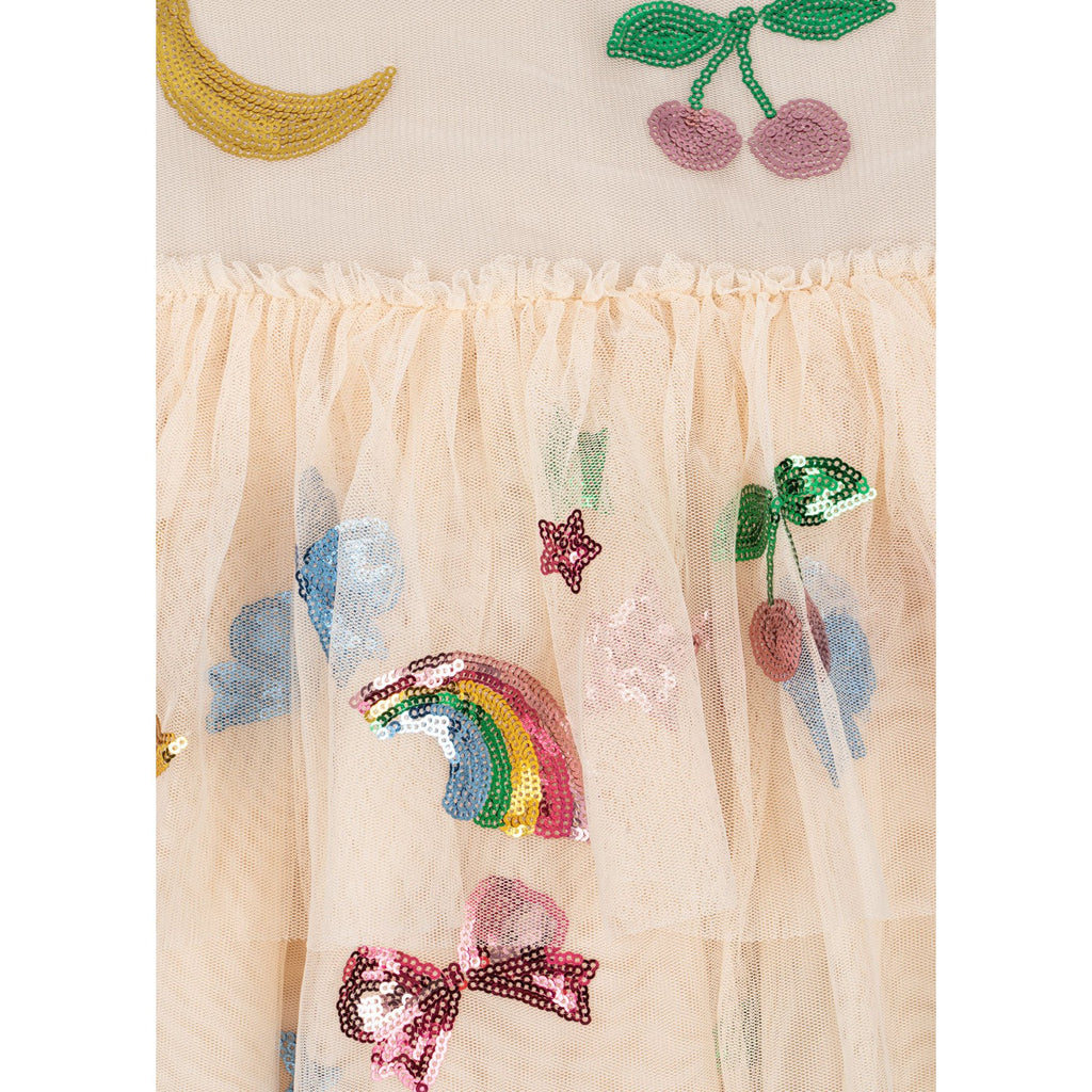 Konges Sløjd - Yvonne puff dress - Rainbow Twinkle | Scout & Co