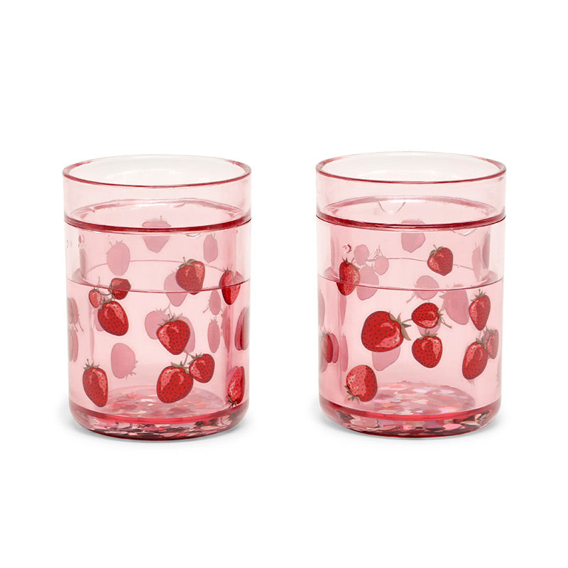 Konges Sløjd - Glitter cups - set of 2 - Fragola | Scout & Co