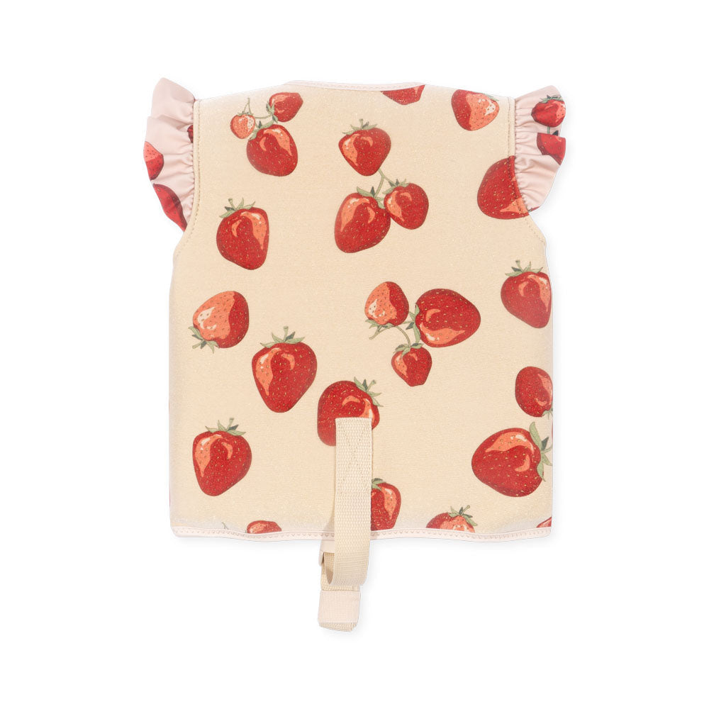 Konges Sløjd - Avery frill float vest - Fragola strawberry | Scout & Co