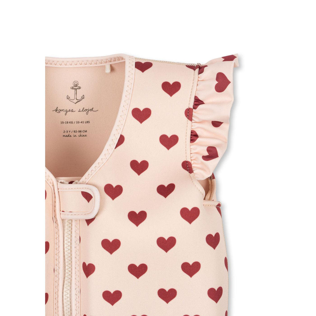 Konges Sløjd - Avery frill float vest - Amour Rouge | Scout & Co