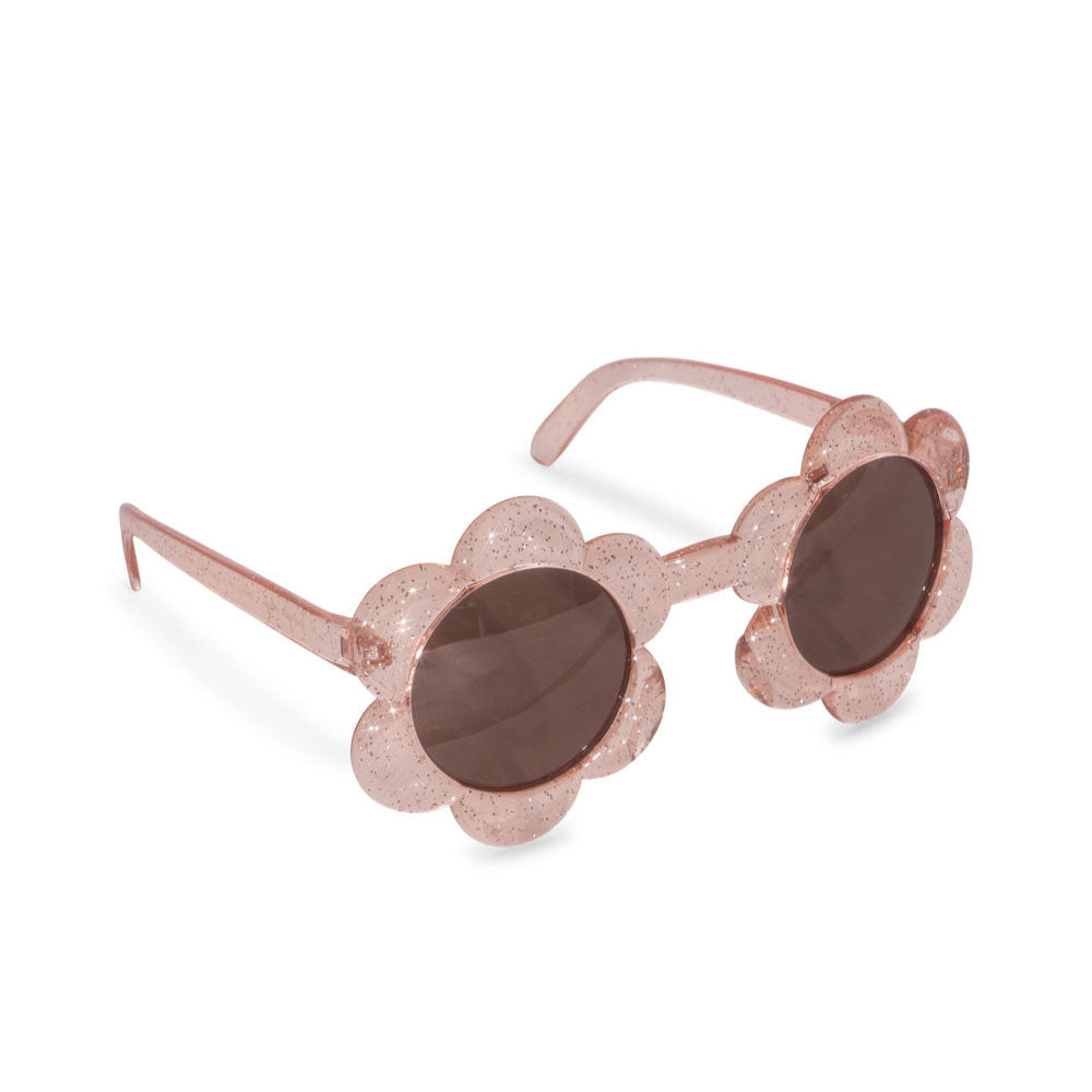 Konges Sløjd - Flower sunglasses - Junior - Glitter Rose | Scout & Co