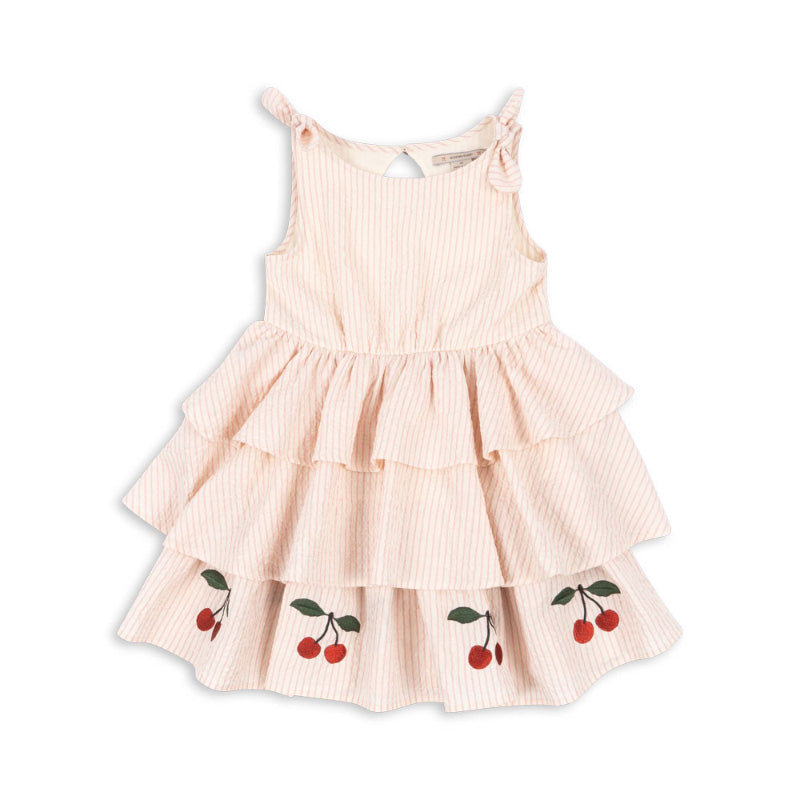 Konges Sløjd - Ellie dress - Peony stripe | Scout & Co