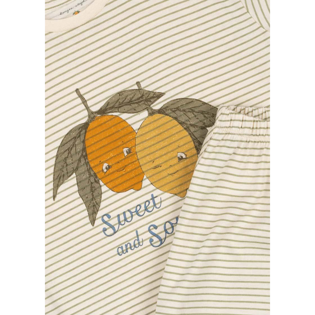 Konges Sløjd - Famo T-shirt + shorts set - Tea stripe | Scout & Co