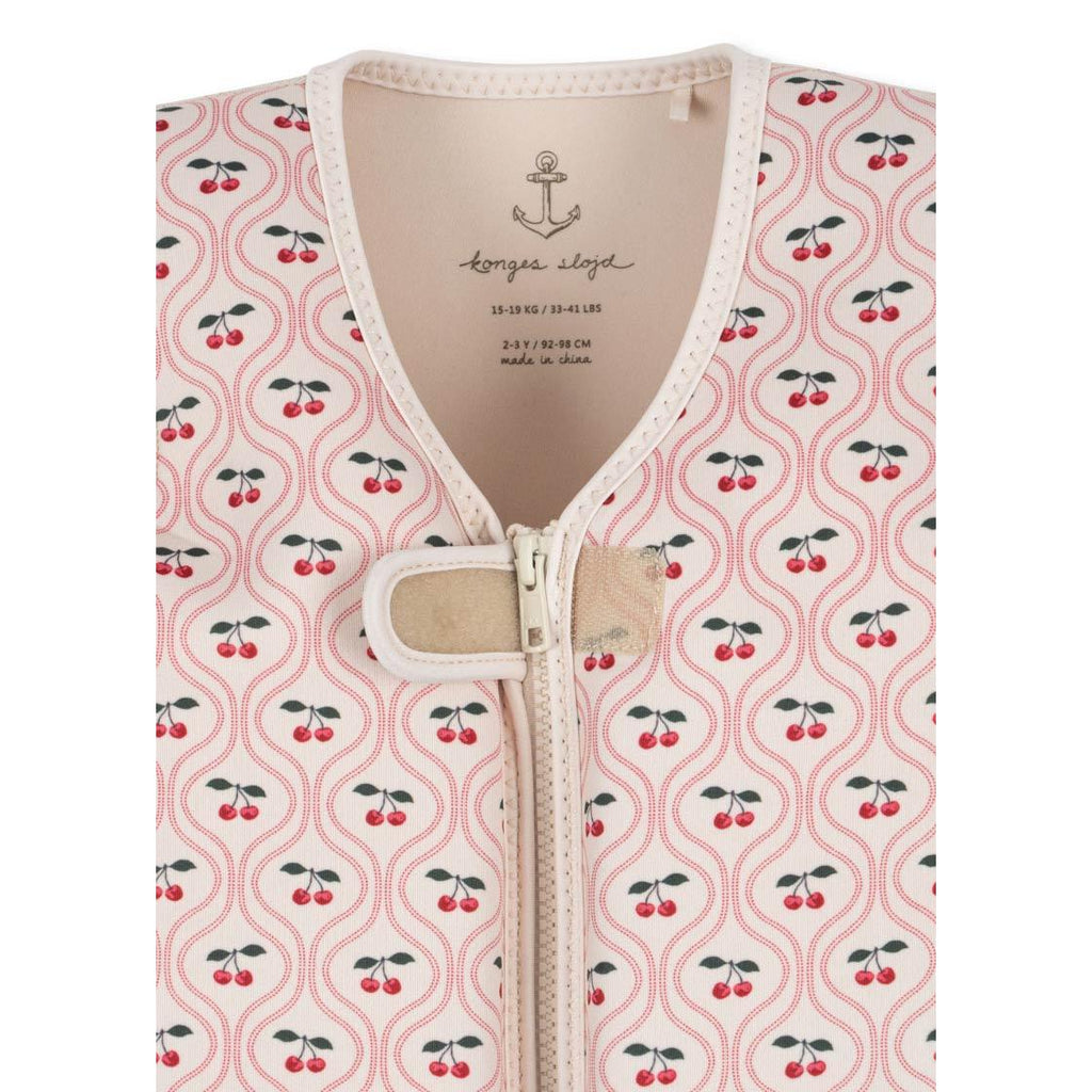 Konges Sløjd - Avery frill float vest - Cherry Pink Motif | Scout & Co
